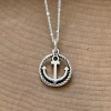 silver anchor chain