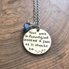 motivational necklace