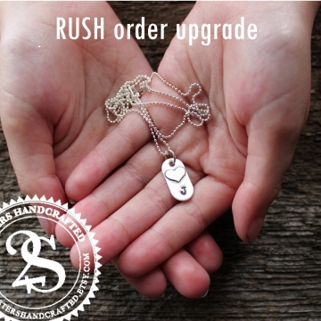 Rush order upgrade to have your piece completed outside of regular studio hours
