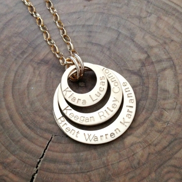 Gold Personalized Necklace