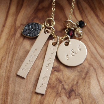 Gold Personalized Necklace