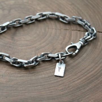 mens silver bracelet