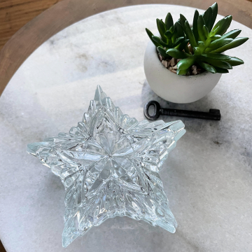 star crystal dish