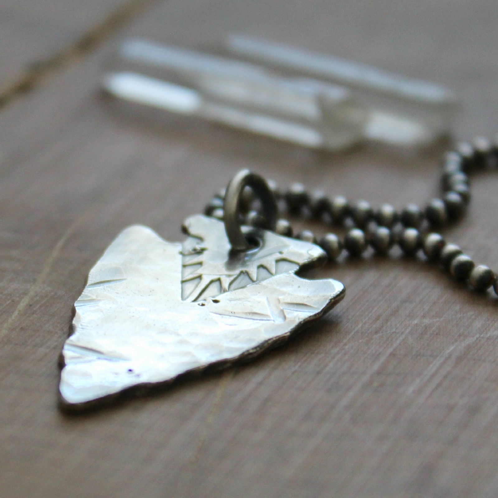 Amazon.com: Arrowhead Necklace Stainless Steel - Gift Box included - For Men,  Women, Teens : Handmade Products