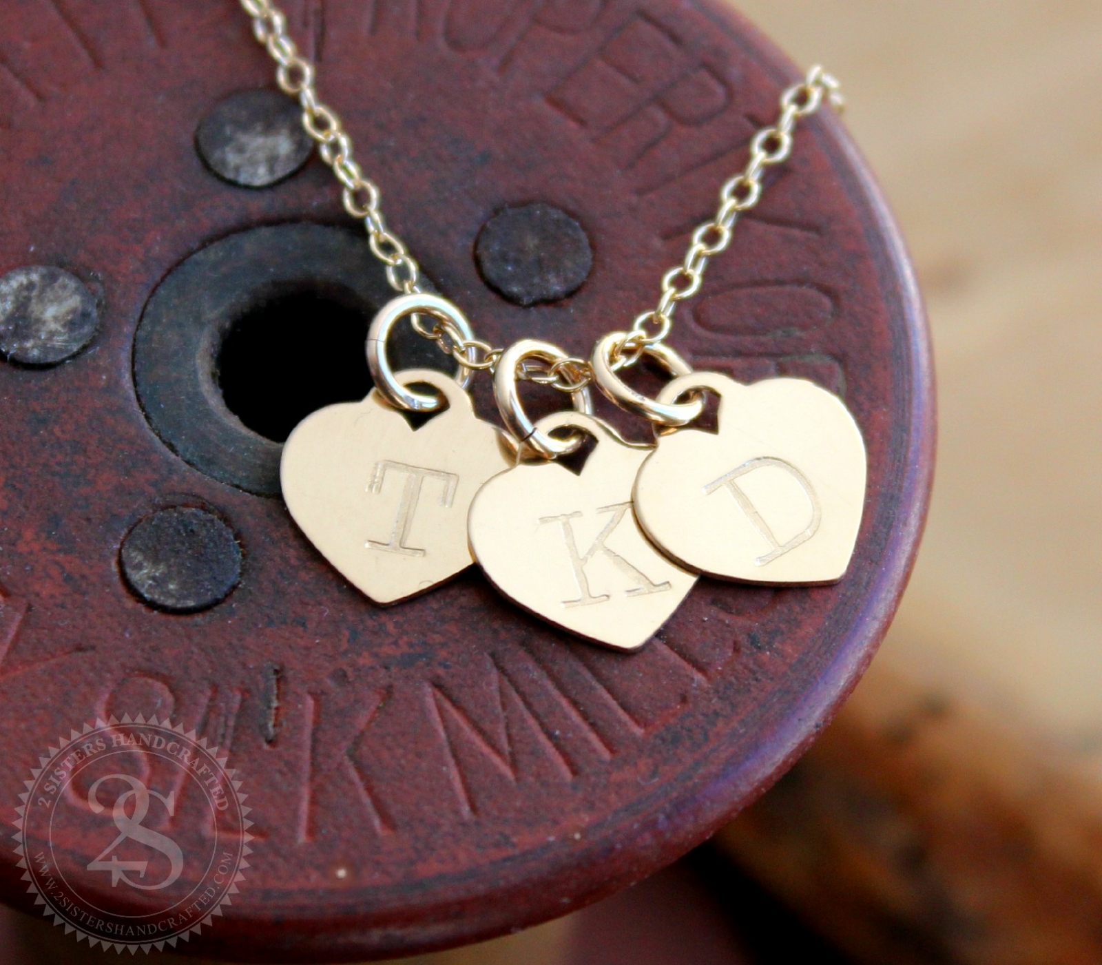 Heart Initial Necklace