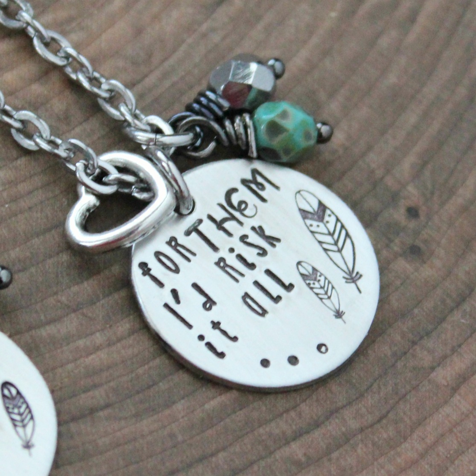 Mother and daughter necklace not on the high street sale
