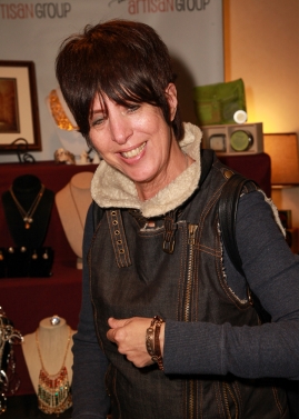 Dianne Warren Wearing 2 Sisters Handcrafted at The Oscars Dianne Warren Wearing 2 Sisters Handcrafted at The Oscars