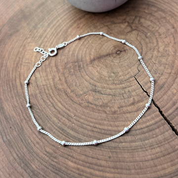 Silver Anklet - Rita
