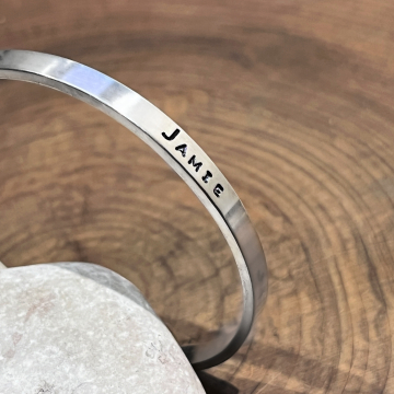 925 sterling silver plain shiny bright bangle bracelet kada, excellent  personalized gifting adjustable fancy bangle men's or girls cuff72 | TRIBAL  ORNAMENTS